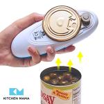 Kitchen Mama Electric Can Opener - Hands-Free, Smooth Edge