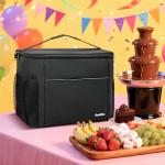 Chocolate Fountain Storage Bag with Adjustable Dividers