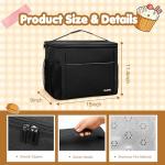 Chocolate Fountain Storage Bag with Adjustable Dividers