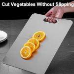 Double-Sided Pure Titanium Cutting Board - 12"x9
