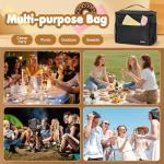 Chocolate Fountain Storage Bag with Adjustable Dividers