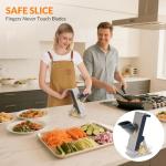 FEICO Safe Mandoline Slicer and Vegetable Cutter