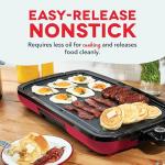 DASH Deluxe Electric Griddle with Removable Nonstick Plate