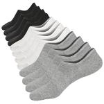Mottee&Zconia Low Cut Invisible Non-Slip Socks