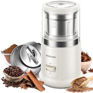 Shardor Electric One Touch Coffee and Spice Grinder