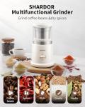 Shardor Electric One Touch Coffee and Spice Grinder