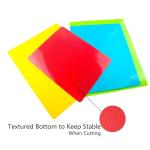 Flexible Plastic Cutting Boards Set of 4