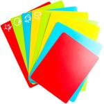 Flexible Plastic Cutting Boards Set of 4