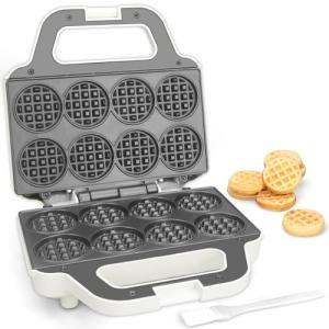 SugarWhisk Mini Waffle Maker for Tiny Waffles