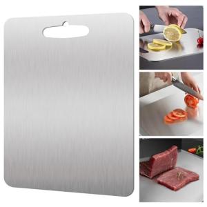 Titanium Stainless Steel Cutting Board for Kitchen