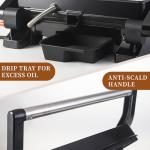 Electric 3-in-1 Panini Press and Grill