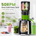 Cold Press Juicer with Large Feed Chute
