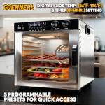 Osluken 450W Food Dehydrator with 8 Trays