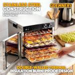 Osluken 450W Food Dehydrator with 8 Trays