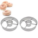 Joyangy Stainless Steel Donut Cutter Set, 2-Pack