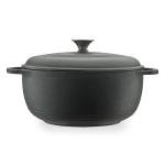 Mercer Culinary 6qt Matte Black Dutch Oven