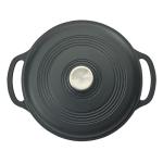 Mercer Culinary 6qt Matte Black Dutch Oven