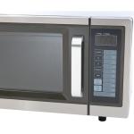 A-to-Z Supply Commercial Microwave with Digital Touch Pad Control, 1 Cubic Feet Interior, Stainless Steel, 1000 Watts, UL and NSF Approved