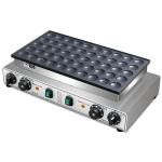 Mini Pancake Maker 50pcs Dutch Pancake Maker 1900W Mini Pancakes Maker Machine Commercial Electric Dutch Pancakes Maker, Non-stick hotcakes Maker for Restaurant