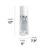 SodaStream Terra Sparkling Water Maker (White) with CO2, DWS Bottle and Bubly Drop