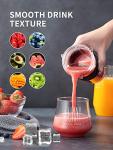 Portable Personal Blender with Travel Bottles and Jar