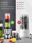 Portable Personal Blender with Travel Bottles and Jar