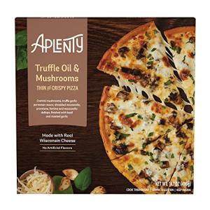 Aplenty, Truffle Oil & Mushrooms Thin And Crispy Pizza, 14.7 Ounce