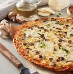 Aplenty, Truffle Oil & Mushrooms Thin And Crispy Pizza, 14.7 Ounce