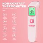 No-Touch Thermometer for Adults and Kids, Digital Accurate Baby Thermometer with Fever Alarm, 1 Second Fast Result, Easy to use, 2 in 1 Mode