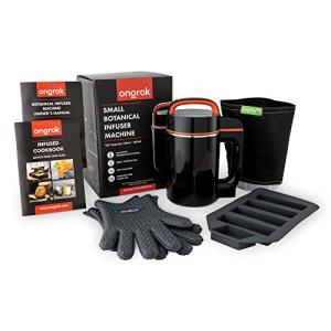 ONGROK Butter Maker & Oil Infuser Machine - Sleek Butter Machine with Simple Functionality, Electric Tincture Machine Kit for Edible Herbal Oil with all Accessories (Small)