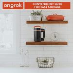 ONGROK Butter Maker & Oil Infuser Machine - Sleek Butter Machine with Simple Functionality, Electric Tincture Machine Kit for Edible Herbal Oil with all Accessories (Small)