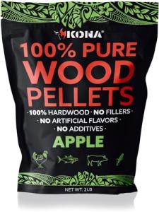 Kona Apple Indoor Smoker Pellets - 2 lb Resealable Bag