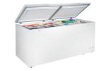 Hamilton Beach HBFRF2129 21 cu ft Double Door LID Garage-Ready Chest Freezer-White, Vinyl-Coated Baskets, Space-Saving Flat Back, Stay-Open, Front-Access Drain, for Storage, Hunting, Large Family