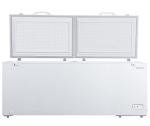 Hamilton Beach HBFRF2129 21 cu ft Double Door LID Garage-Ready Chest Freezer-White, Vinyl-Coated Baskets, Space-Saving Flat Back, Stay-Open, Front-Access Drain, for Storage, Hunting, Large Family