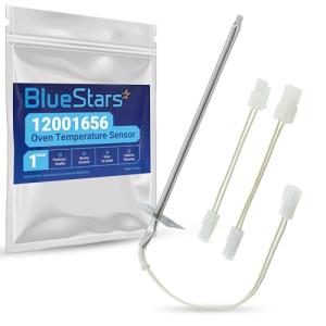 BlueStars Upgraded 12001656 Oven Temperature Sensor Part - Compatible with Whirlpool Kenmore Ovens - Replaces AP4009009 74004943 PS1570174 12001554 12001656VP 7430P003-60 WB21X5301