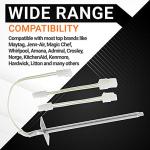 BlueStars Upgraded 12001656 Oven Temperature Sensor Part - Compatible with Whirlpool Kenmore Ovens - Replaces AP4009009 74004943 PS1570174 12001554 12001656VP 7430P003-60 WB21X5301