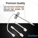 BlueStars Upgraded 12001656 Oven Temperature Sensor Part - Compatible with Whirlpool Kenmore Ovens - Replaces AP4009009 74004943 PS1570174 12001554 12001656VP 7430P003-60 WB21X5301