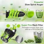 COZII Cold Press Juicer with Large Feed Chute