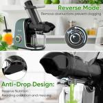 COZII Cold Press Juicer with Large Feed Chute