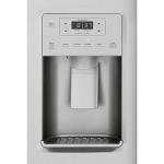 GE 36" Side by Side Refrigerator with LED Lighting