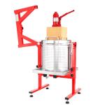 10.6 Gallon / 40L Mosakar Hydraulic Fruit Press. 5 Ton Pressure. Juice Contact Parts are AISI 304 Stainless Steel. Grape Wine Apple Cider Press for Home Use