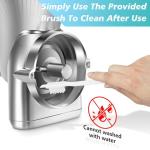 Grain Mill Attachment for Kitchenaid Stand Mixer, Kitchen Aid Accessories and Attachments Flour Mill, Mixer Attachment Wheat Grinder Fit for Grinding Wheat, Corn, Oats, Buckwheat and Other Cereals