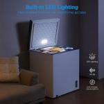 Midea MERC07C4BAWW 7.0 Cubic Feet Chest Freezer Cu.ft-Convertible, White