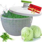 Brieftons 6.2-Quart Salad Spinner with Bowl
