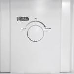 West Bend Apartment Refrigerator Freestanding Dual Door Design Fridge with Top Freezer, Adjustable Electronic Control and Frost Free Defrost, for Condo, House, Small Kitchen Use, 18-Cu.Ft, Metallic