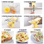 Elabo Stainless Steel Pasta Maker with 7 Settings