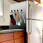 Buelkmag Magnetic Hooks 304 Stainless Steel Hooks Heavy Duty Magnets Hanging Hooks for Refrigerator Grill Toolbox Outdoor,Cruise Essentials Camper Accessories,4pack(Black,1.1in-2 40Lbs)