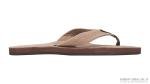 Dark Brown Men's Premier Leather Sandals with 1" Strap by Rainbow