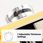 Elabo Stainless Steel Pasta Maker with 7 Settings