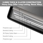 Tiawudi Baking Sheet Pan Set, 0.8mm Thick Heavy Duty Cookie Sheet with Diamond Texture Pattern, Nonstick Baking Tray for Oven, Carbon Steel Half, Jerry Roll Pan, Set of 3